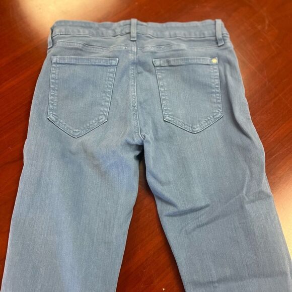 Koral Blue Stretch Skinny Jeans sz 28 (flaw) - Picture 4 of 6